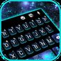 Blue Neon Galaxy Keyboard Theme APK