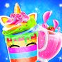 Unicorn Milkshake Maker: Dondurulmuş İçecek Oyunla APK