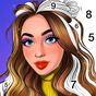 Иконка Color By Number, Paint coloring book - Girly Color