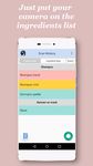 HairKeeper - escáner de ingredientes captura de pantalla apk 4
