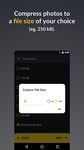 Tangkapan layar apk Compress Photo Puma: KB, MB, Resolusi, Kualitas 4