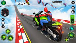 Superhero Bike Stunt GT Racing - Mega Ramp Games image 