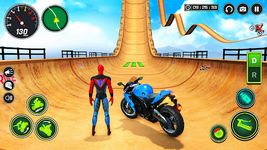 Superhero Bike Stunt GT Racing - Mega Ramp Games image 13