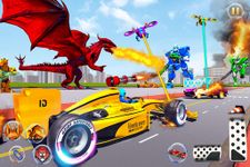 Formula Car Robot Transform - Flying Dragon Robot Screenshot APK 14