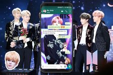 Captura de tela do apk WAStickerApps -BTS kpop Stickers for Whatsapp 7