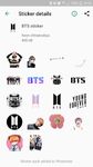 Captura de tela do apk WAStickerApps -BTS kpop Stickers for Whatsapp 5