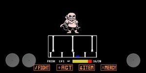 Gambar Undertale dust sans battle simulator 1