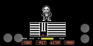 รูปภาพที่ 3 ของ Undertale dust sans battle simulator