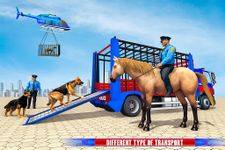 Captura de tela do apk caminhão transporte de cães e cavalos da polícia 4