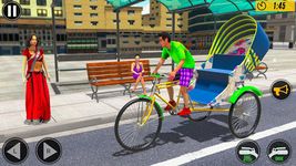 Bicycle Tuk Tuk Auto Rickshaw : New Driving Games screenshot APK 2