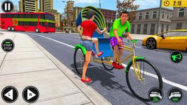 Bicycle Tuk Tuk Auto Rickshaw : New Driving Games screenshot APK 11