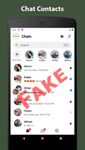 Captura de tela do apk Fake Chat Conversation - prank 4