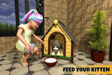 Screenshot 7 di Virtual Kitten Family Pet Adventure apk