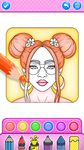 Rainbow Lips Coloring Book Glitter - Beauty Game ekran görüntüsü APK 1