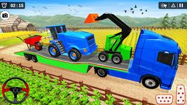 Captura de tela do apk Grand farming simulator-Tractor Driving Games 8