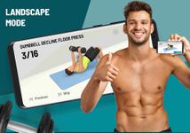 Dumbbell Workout at Home - 30 Day Bodybuilding ảnh màn hình apk 3