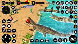 Boos Krokodil Spel - Nieuw Wild Jacht Spellen screenshot APK 