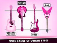 Captură de ecran Princess Pink Guitar For Girls - Guitar Simulator apk 3