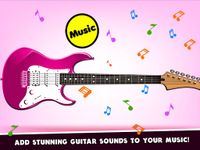 Скриншот 5 APK-версии Princess Pink Guitar For Girls - Guitar Simulator