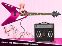 Скриншот 2 APK-версии Princess Pink Guitar For Girls - Guitar Simulator