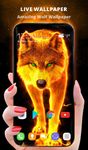 Tangkapan layar apk Fire Wallpaper and Keyboard - Lone Wolf 3