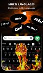 Fire Wallpaper and Keyboard - Lone Wolf のスクリーンショットapk 
