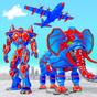 Elefantenroboter machen Monstr Truck Roboterspiele APK Icon