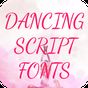 Icoană apk Dancing Script Font for FlipFont , Cool Fonts Text