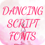 Dancing Script Font for FlipFont , Cool Fonts Text APK