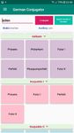 Captură de ecran Conjugarea verbului german -Conjugator - Traducere apk 6