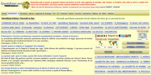 Screenshot  di Quotidiani.net apk