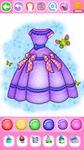 Screenshot 1 di Glitter Dresses Coloring Book - Drawing pages apk