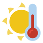 Icono de Room Temperature Thermometer - Meter