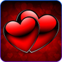 Ikona apk Love heart Gifs images 4K, Romantic hearts 3D