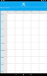 NewTimetableNotes - Notes in Tables + Timetable. ekran görüntüsü APK 5