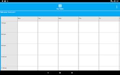 NewTimetableNotes - Notes in Tables + Timetable. ekran görüntüsü APK 4