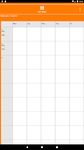 NewTimetableNotes - Notes in Tables + Timetable. ekran görüntüsü APK 3