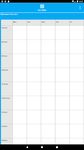 NewTimetableNotes - Notes in Tables + Timetable. ekran görüntüsü APK 1