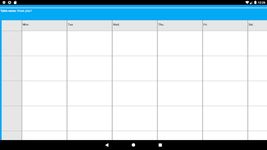 NewTimetableNotes - Notes in Tables + Timetable. ekran görüntüsü APK 