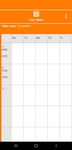 NewTimetableNotes - Notes in Tables + Timetable. ekran görüntüsü APK 15