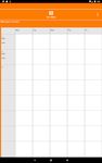 NewTimetableNotes - Notes in Tables + Timetable. ekran görüntüsü APK 7