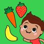 Learn fruits and vegetables - games for kids