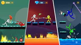 Screenshot 8 di "Supreme Stickman battaglia Warriors Lotta 2020 " apk