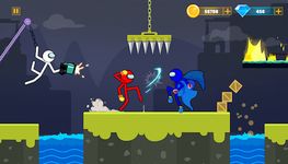 Screenshot 5 di "Supreme Stickman battaglia Warriors Lotta 2020 " apk