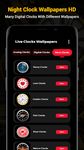 Nchiight 시계 월페이퍼 HD : 야간 시계 앱의 스크린샷 apk 8