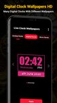 Captura de tela do apk Nchiight wallpapers relógio HD relógio noturno App 3