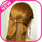 Hairstyles step by step for girls APK icon