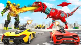 ภาพหน้าจอที่ 6 ของ Dino Robot Car Game: Dinosaur Robot Transform hero