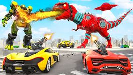 Captura de tela do apk Dino Robot Car Game: Dinosaur Robot Transform hero 20