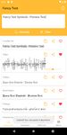 Fancy Text Symbols - Cool fonts nickname generator ekran görüntüsü APK 15